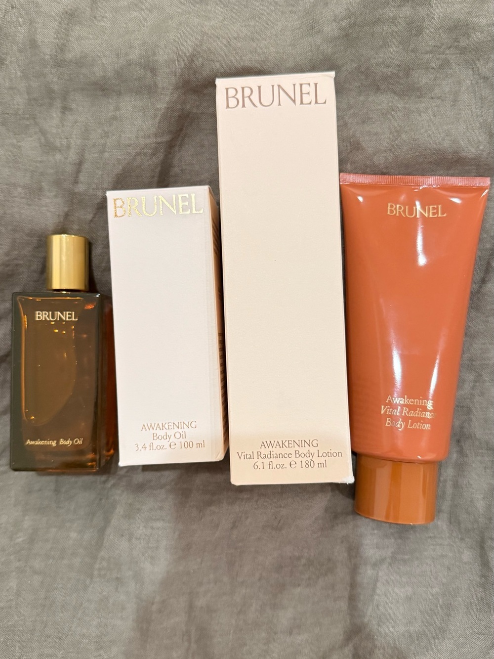 Awakening Vital Radiance Body Lotion & Body Oil - Orange